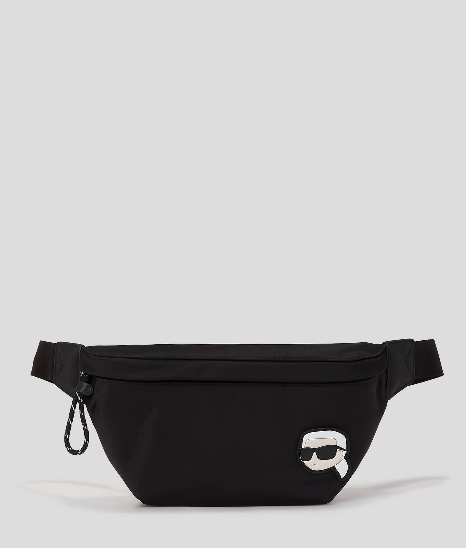 SAC BANANE EN NYLON IKON - Noir