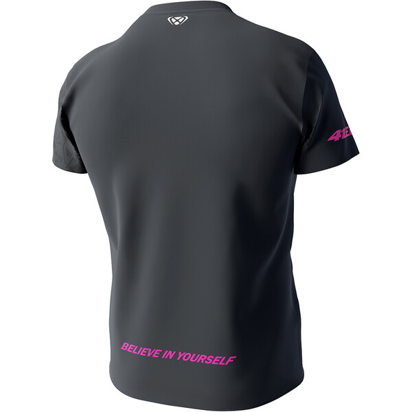 Ixon - T-shirt enfant Aleix Espargaro 23 Anthracite / Rose