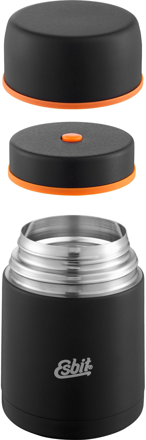 Esbit Edelstahl Food-Thermobehälter schwarz 750 ml