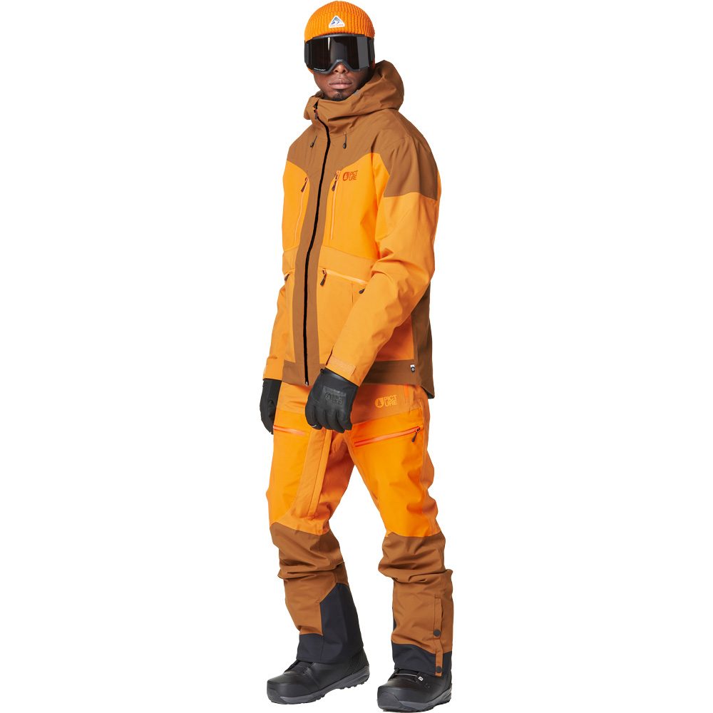 Picture Naikoon Skijacke Herren chocolate