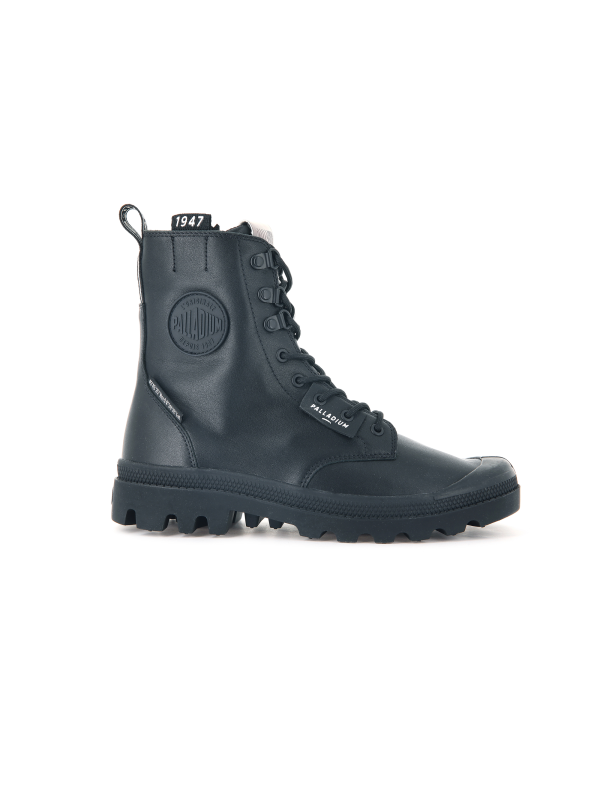 PAMPA LEGION OFFLAB LEATHER Black - Palladium
