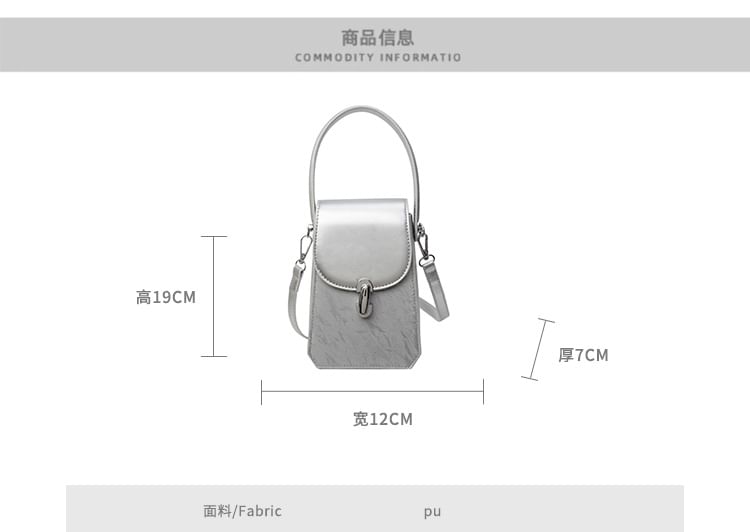 KOCORE - Crossbodytas met klep van imitatieleer