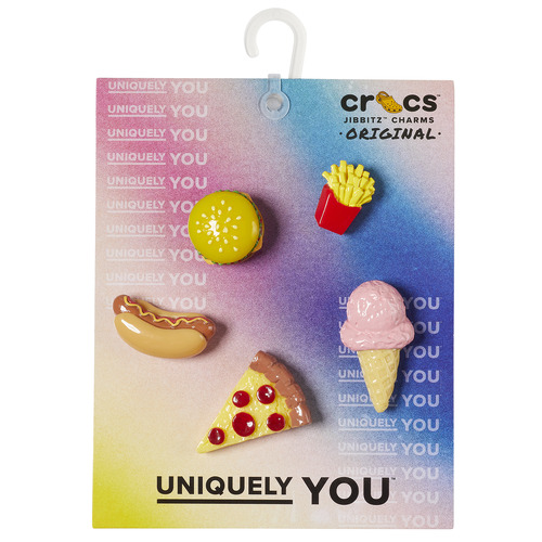 Crocs - JIBBITZ MINI 3D FOOD 5 PACK - Multicolore