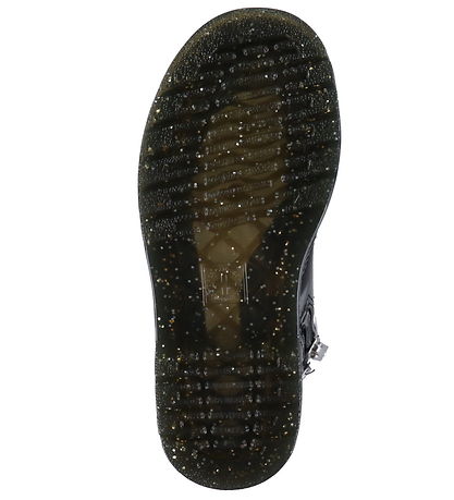 Dr. Martens Støvler - 1460 Glitter J - Sølver/Sort
