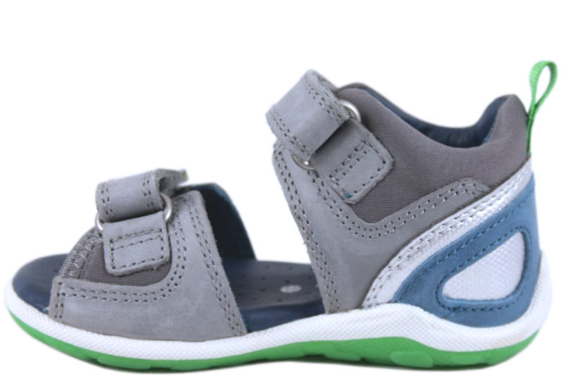 ECCO BIOM MINI MØRKEGRÅ SANDAL