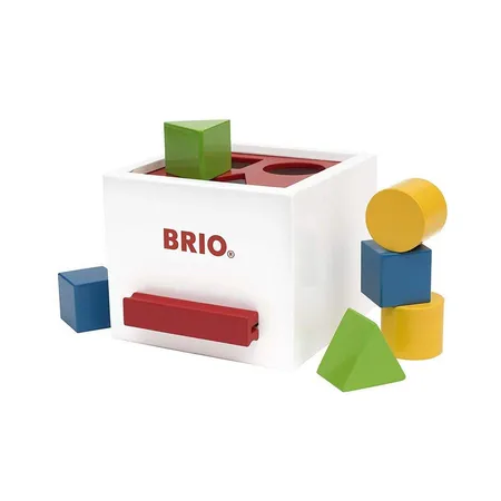 BRIO Sortierbox weiß