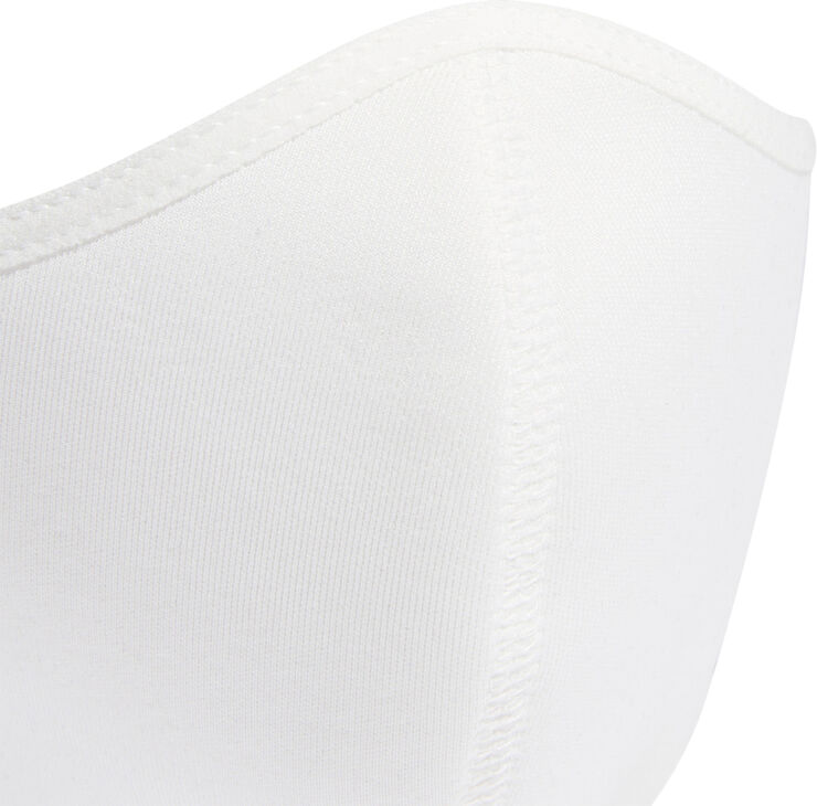 adidas 3-Pack stofmasker, M/L Hvid