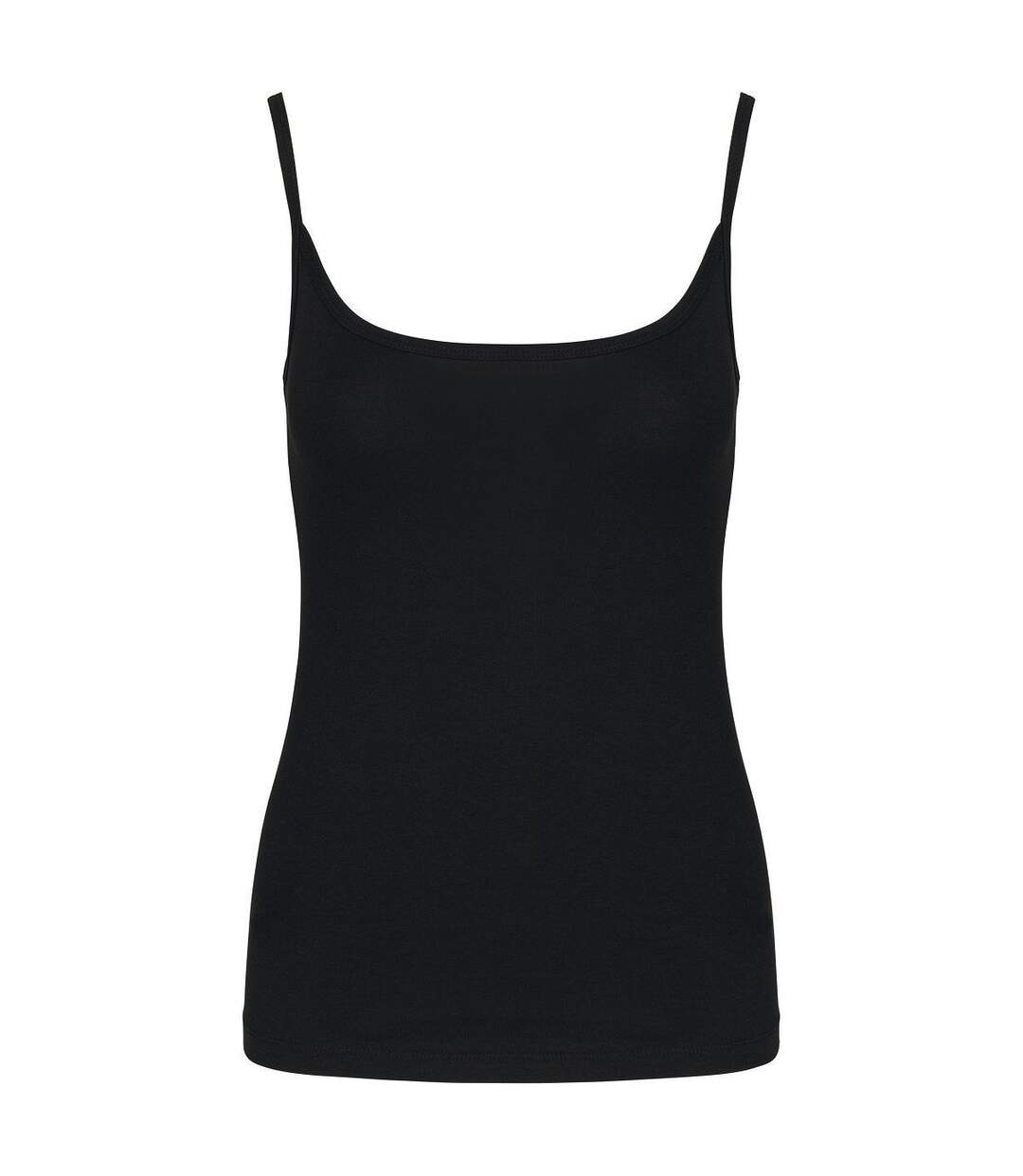 Débardeur fines bretelles - Femme - K397 - noir