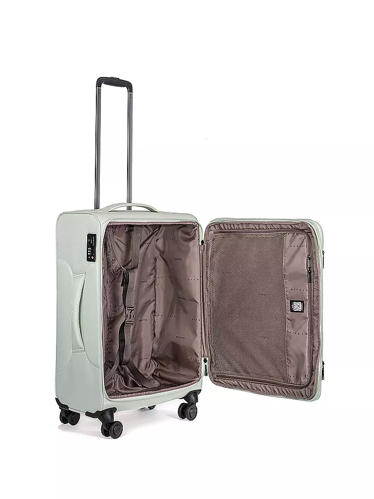 STRATIC Trolley weich LIGHT M 65cm mint mint