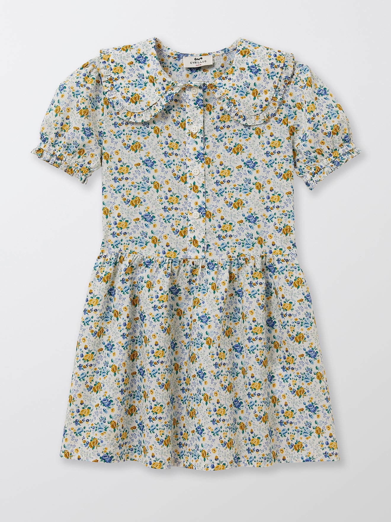 Robe Fille en tissu Liberty