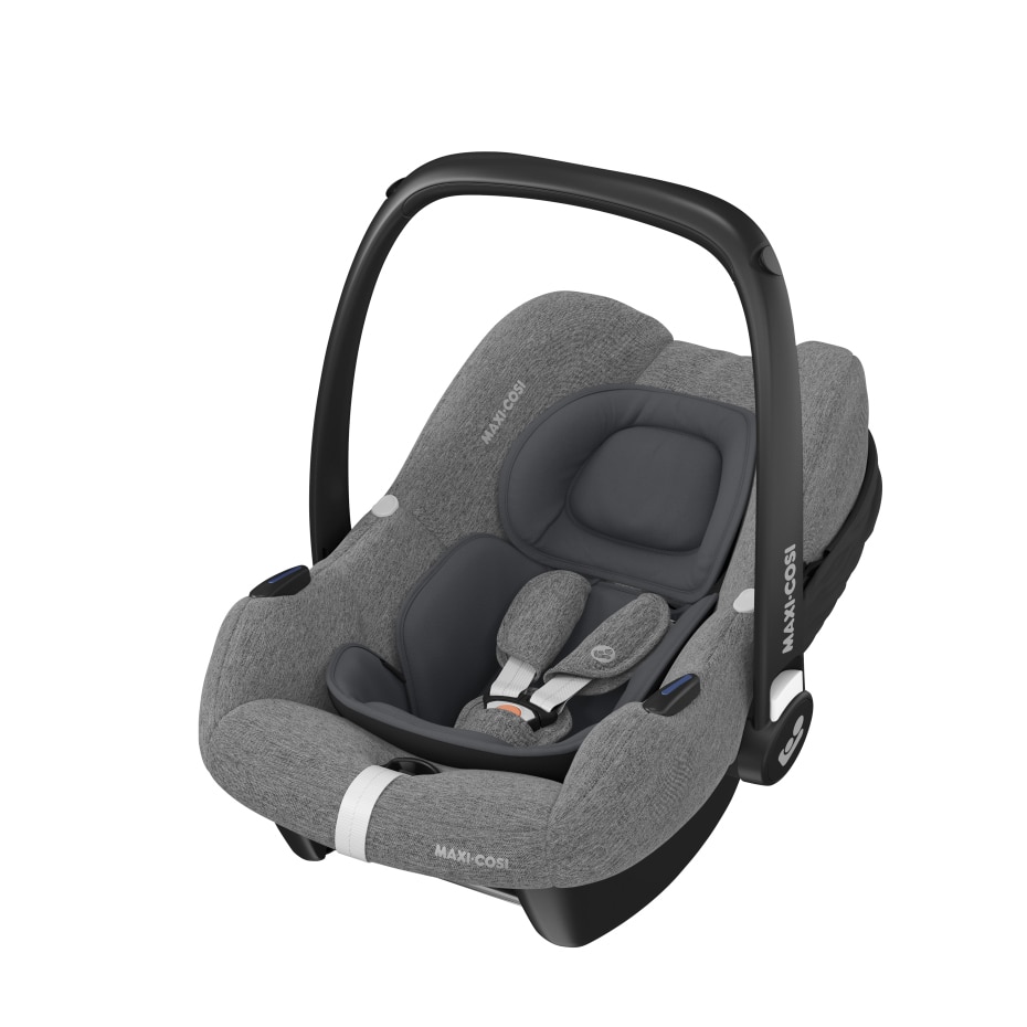 CabrioFix i-Size 0 - 12 M  40 - 75 cm   0 - 12 kg    i-Size-Sicherheit |    3,2 kg leicht |    Flexibles Travelsystem |    Großes, schützendes Sonnenverdeck |