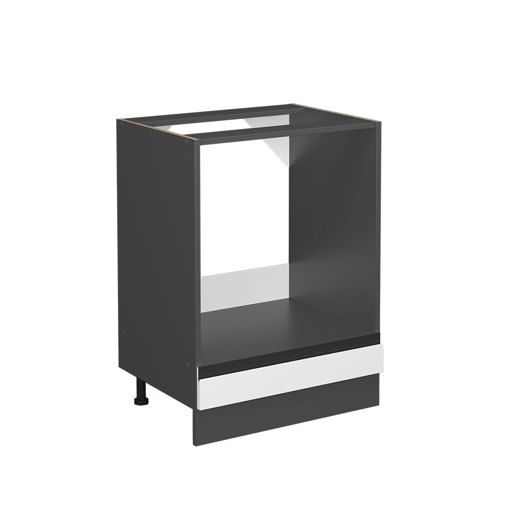 Vicco Herdschrank Küchenschrank Küchenmöbel R-Line J-Shape Anthrazit Weiß 60 cm modern