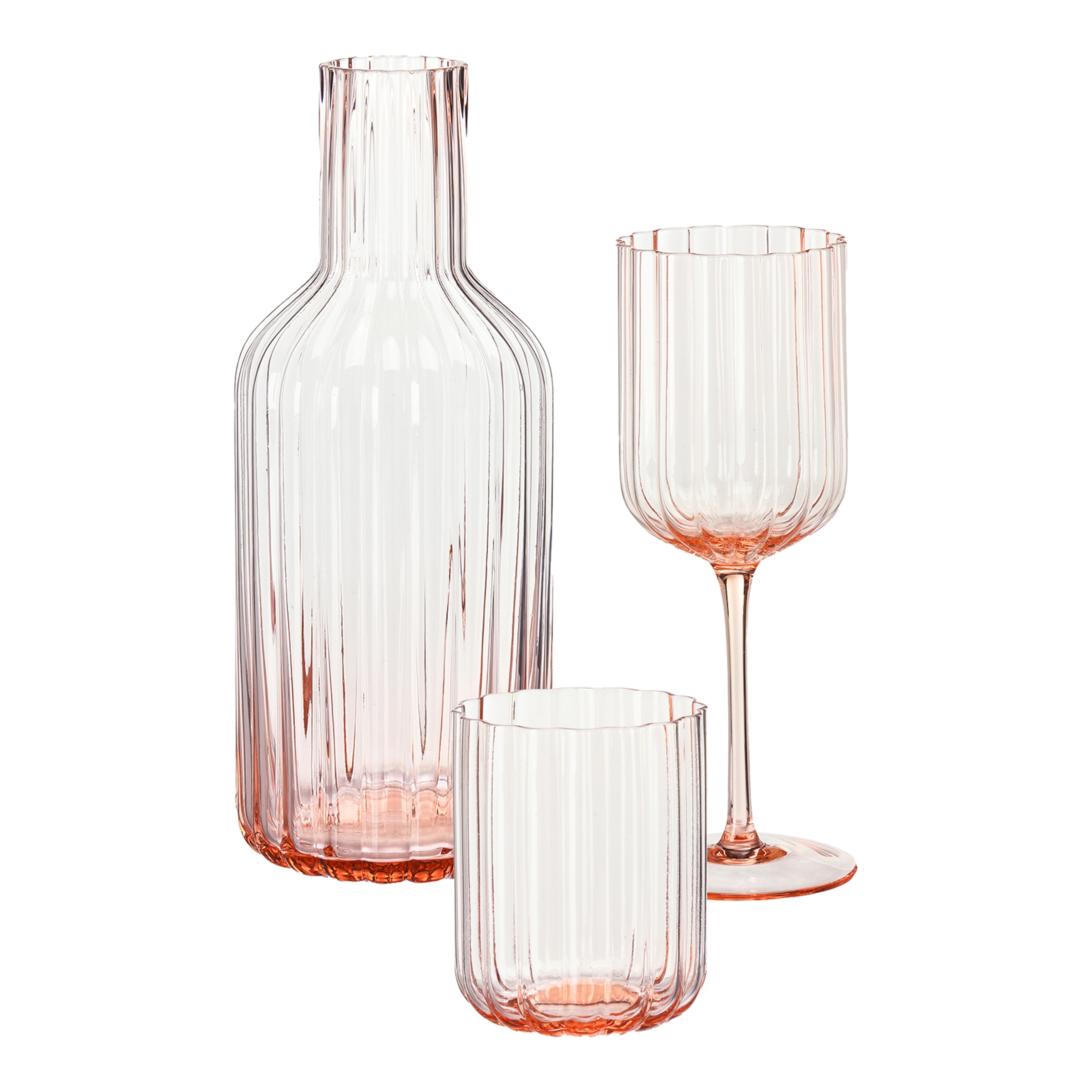 orange, 3-teilig