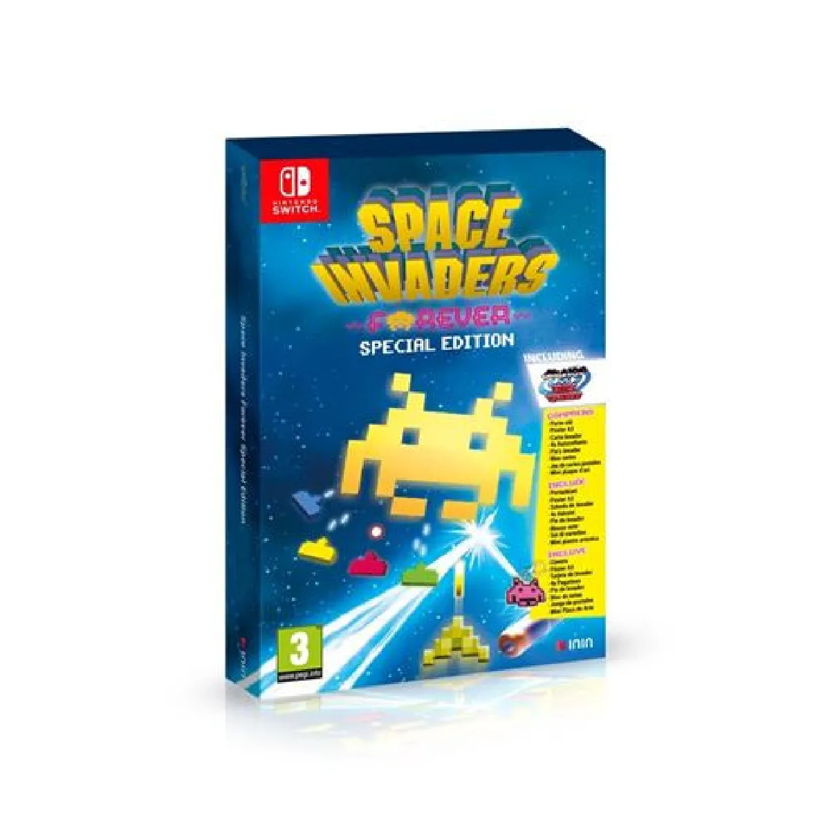 Just For Games Space Invaders Forever Edition - Nintendo Switch
