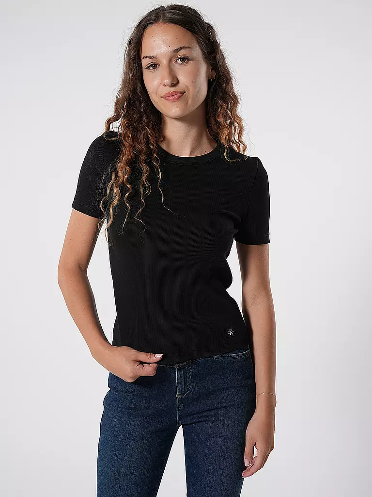 CALVIN KLEIN JEANS T-Shirt schwarz