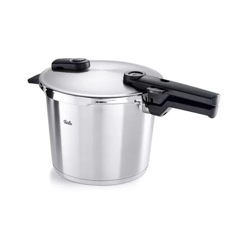 Vitaquick Premium Snelkookpan met Stoominzet en driepoot