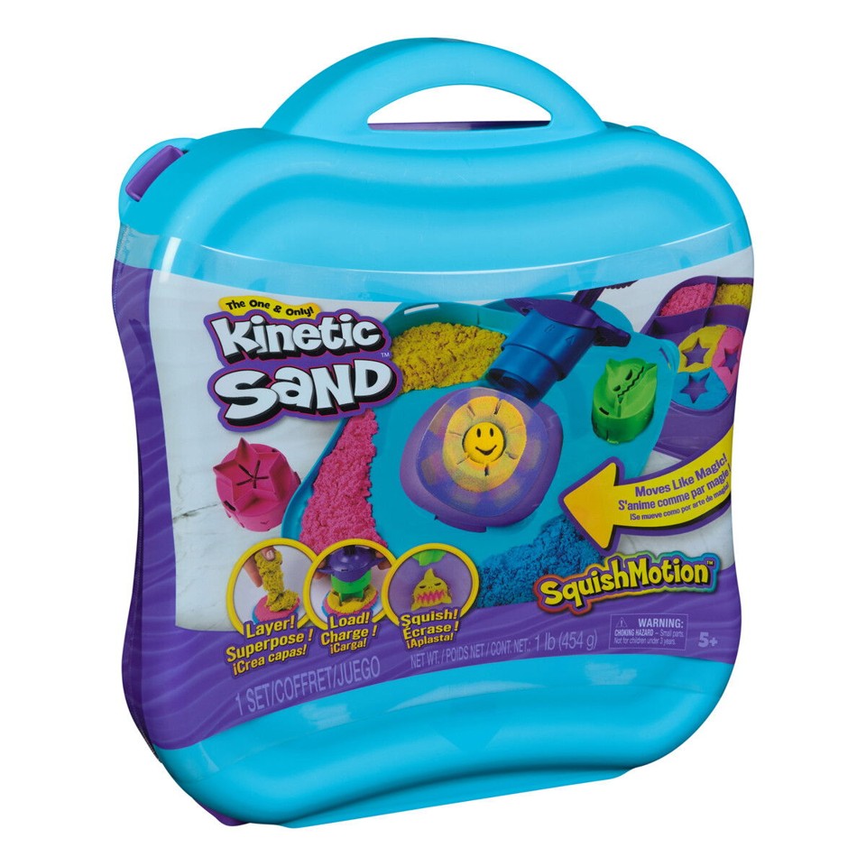 Kinetic Sand - SquishMotion Sæt