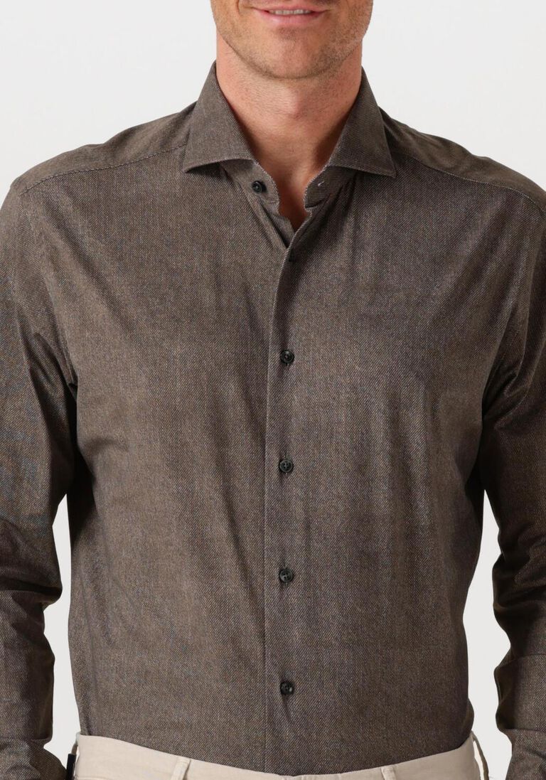 bruine xacus klassieke overhemden active shirt 520ml