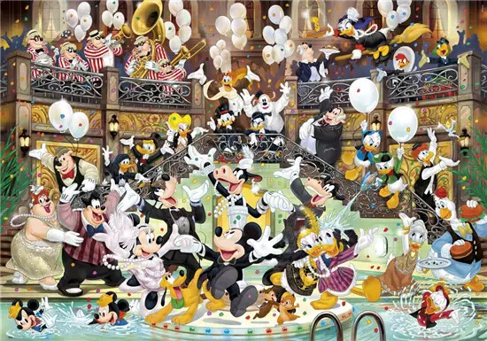 Disney Puslespil - Galla - Clementoni - 6000 Brikker