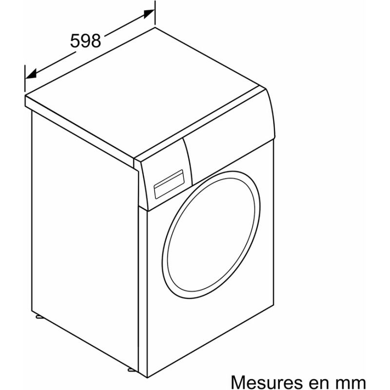 Lave-linge hublot Bosch WGE02409FR