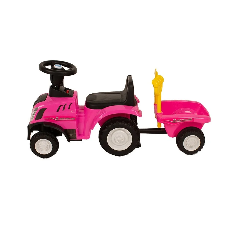 BabyTrold - Traktor Gåbil - Pink