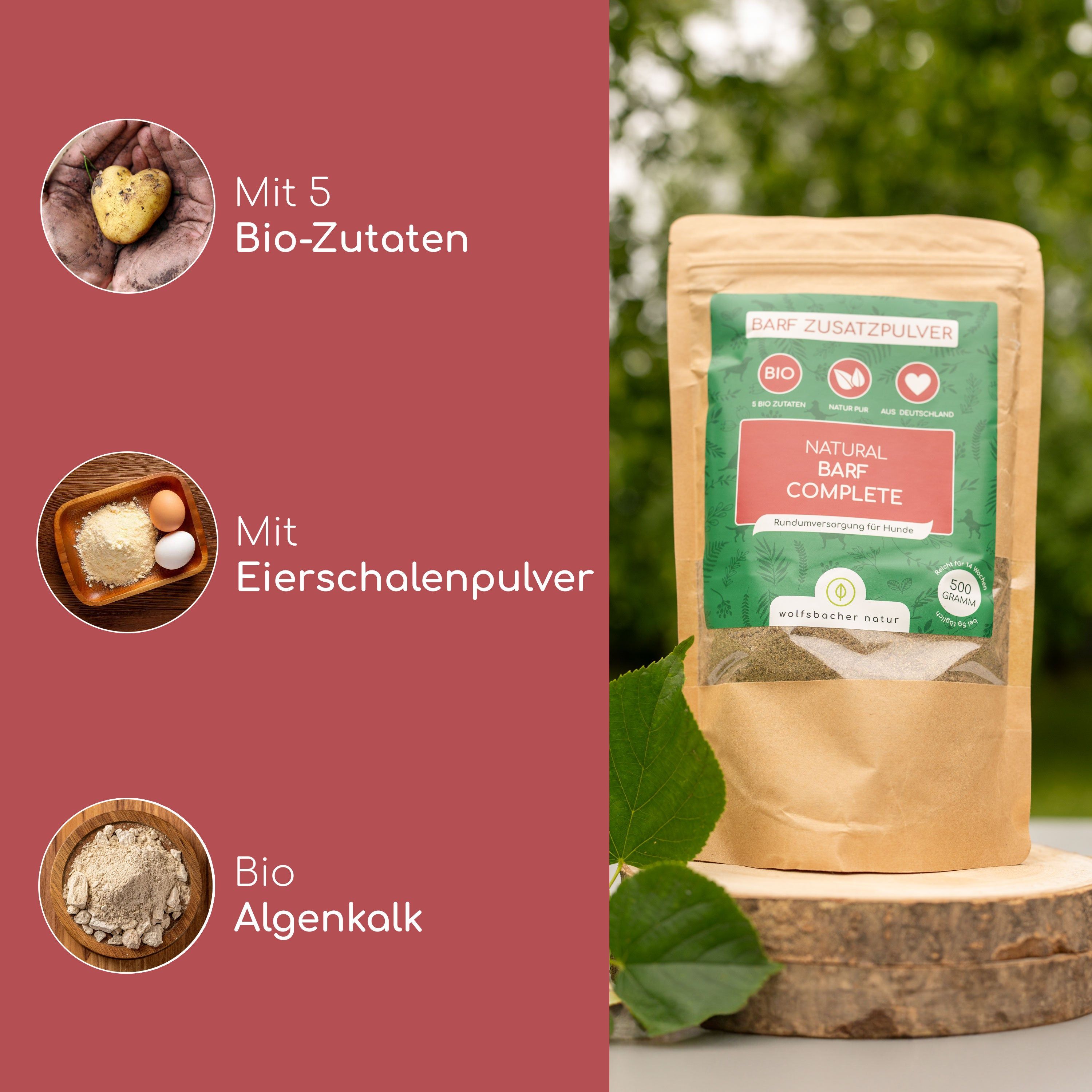 Wolfsbacher Natur  BARF_Complete Pulver