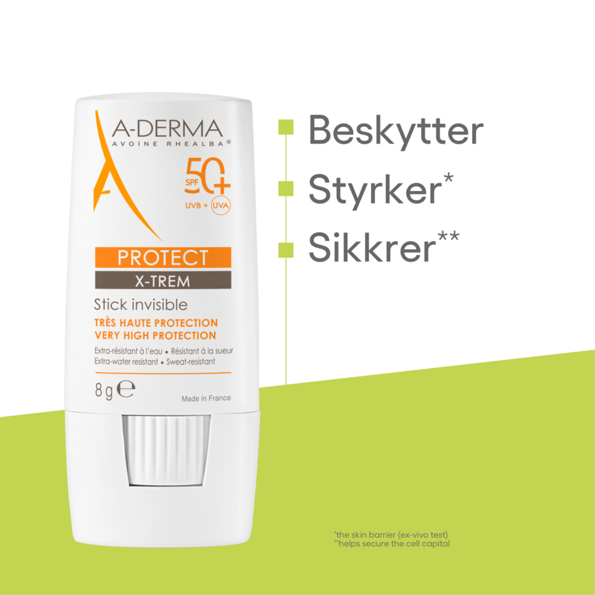 A-Derma Protect X-trem solstift SPF50  8 g