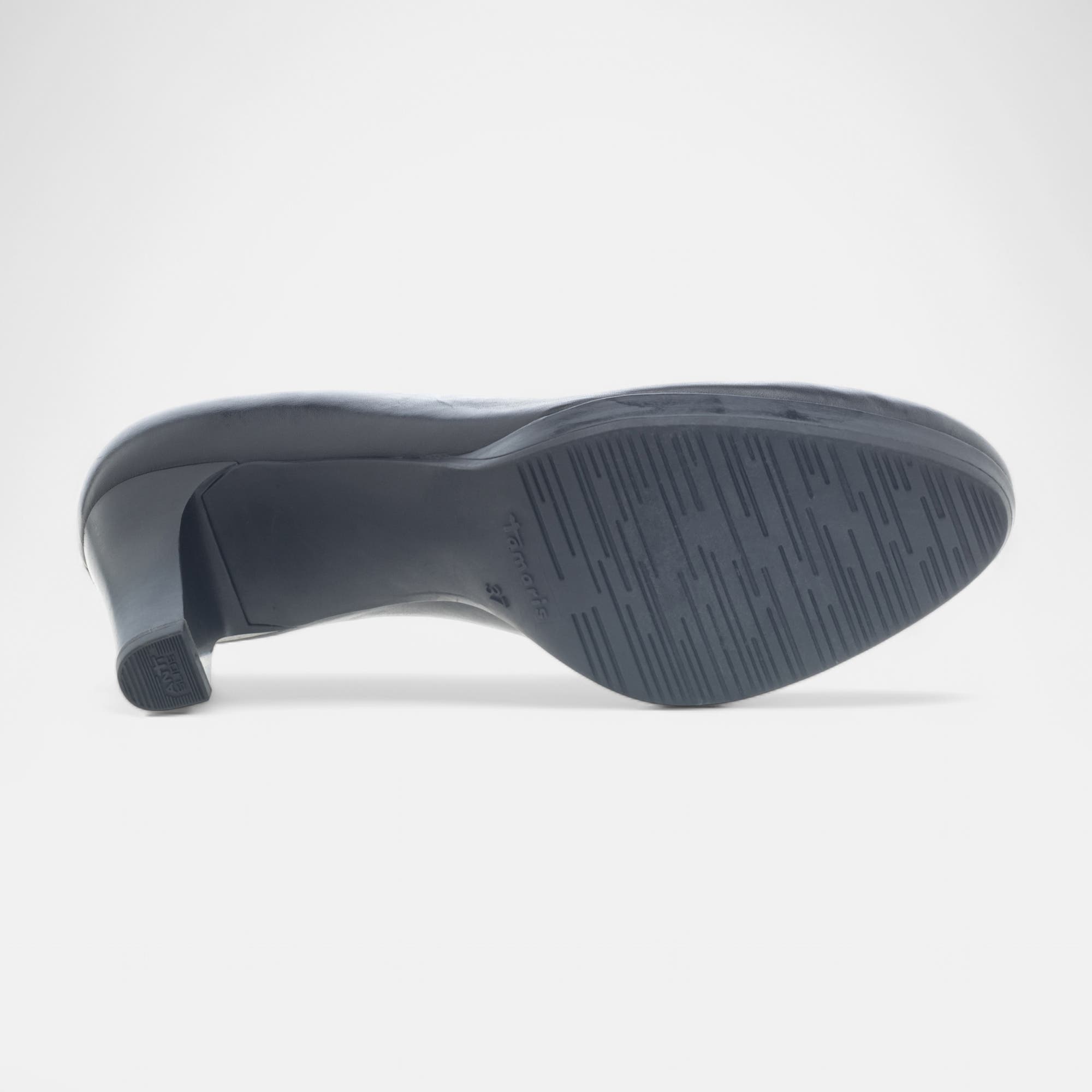 Escarpins à talon Femme en cuir noir
