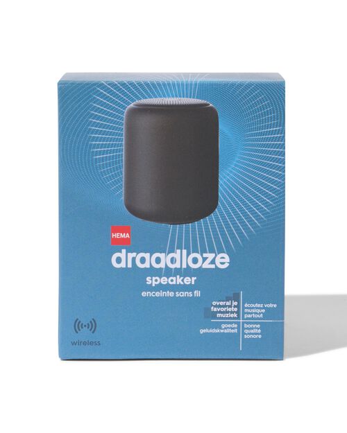 enceinte sans fil noir