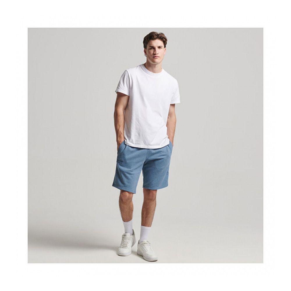 Superdry VLE JERSEY - Short Homme bluestone marl