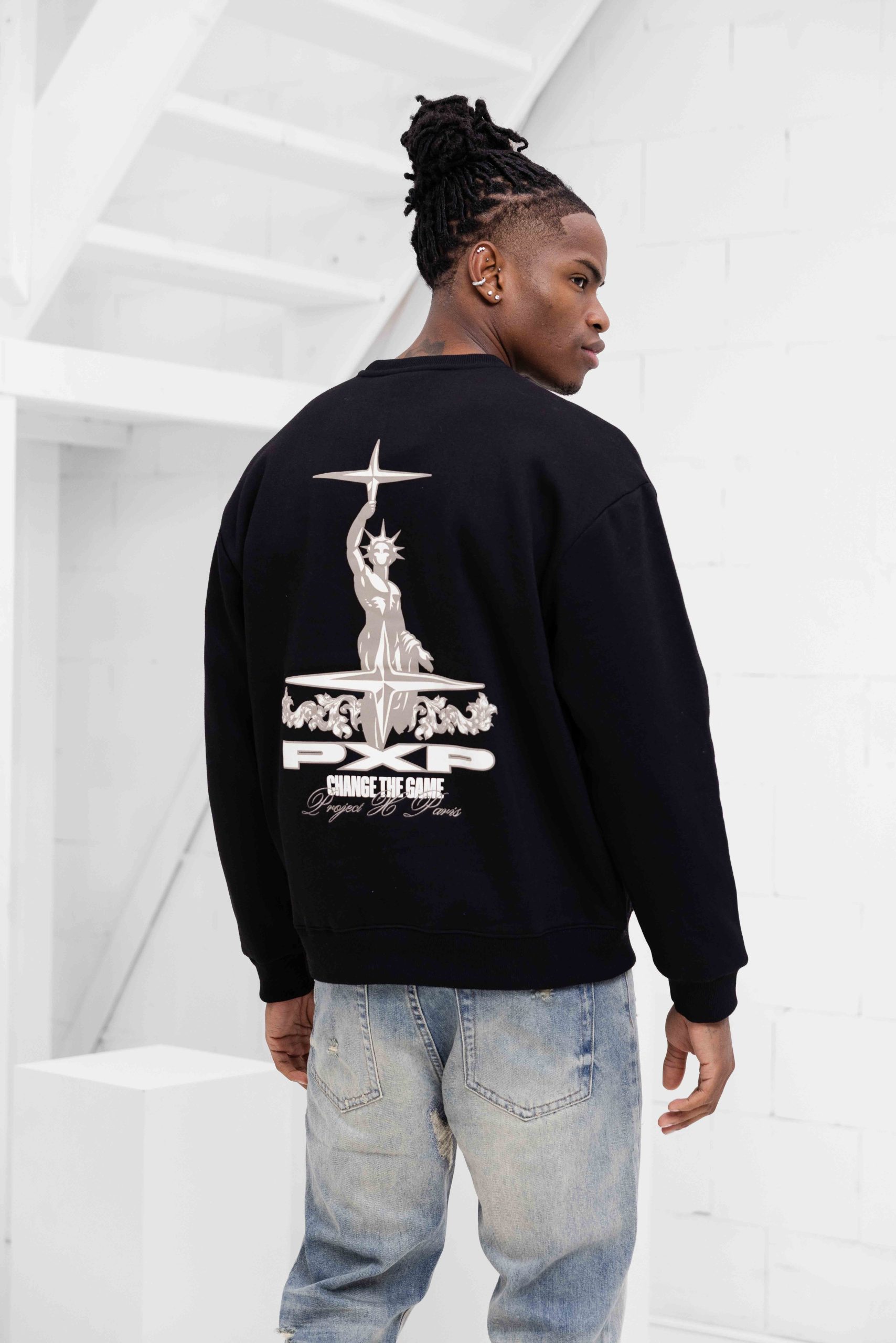 Project X Paris Change The Game Sweater Heren Zwart