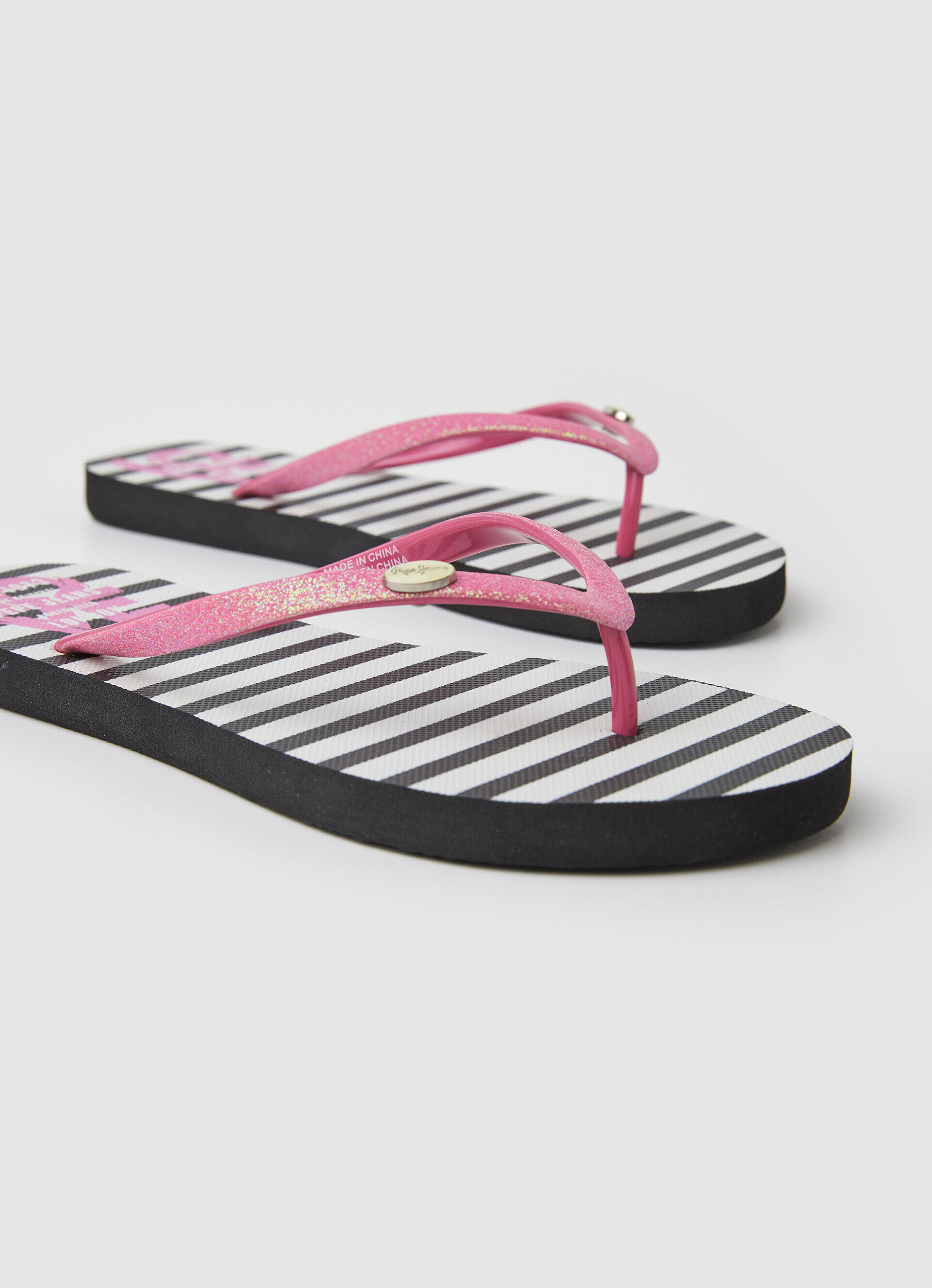 Chinelo de praia RAKE LOVE - preto