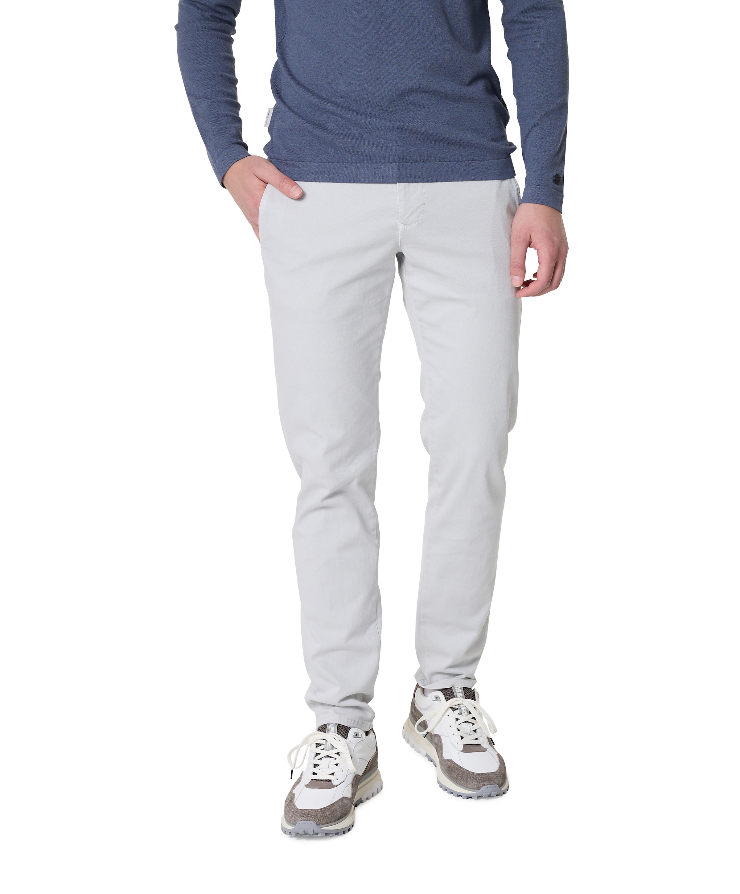 MAC Driver heren broek grijs