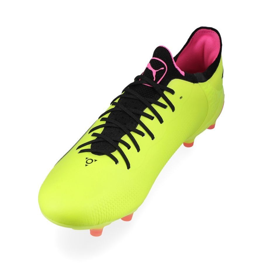 PUMA King Ultimate FG/AG Phenomenal - Electric Lime/Noir/Poison Pink