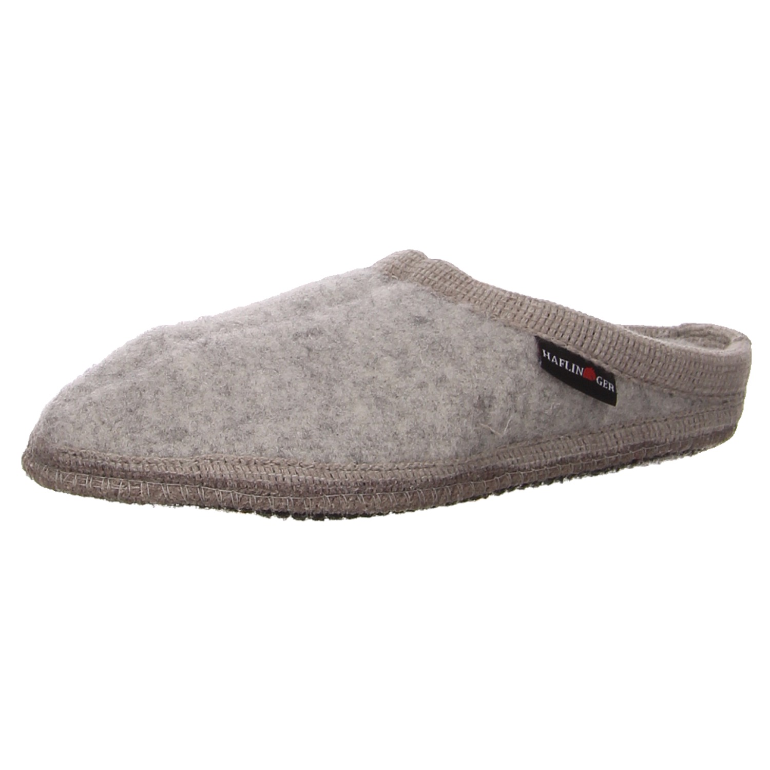 Haflinger Hausschuhe steingrau grau