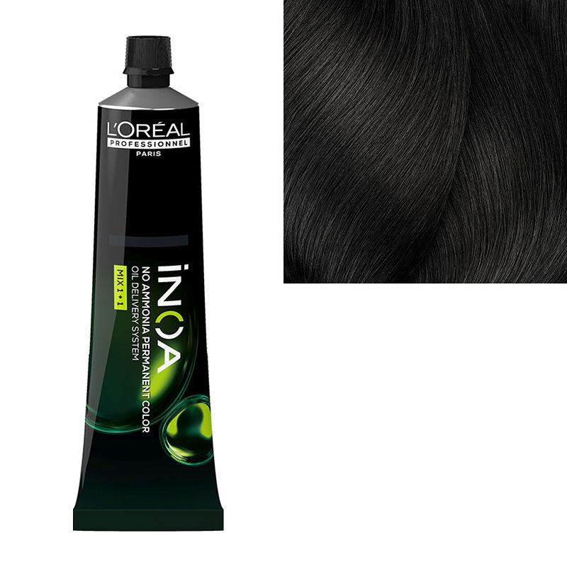 Coloration sans ammoniaque Inoa 4 châtain fondamentale