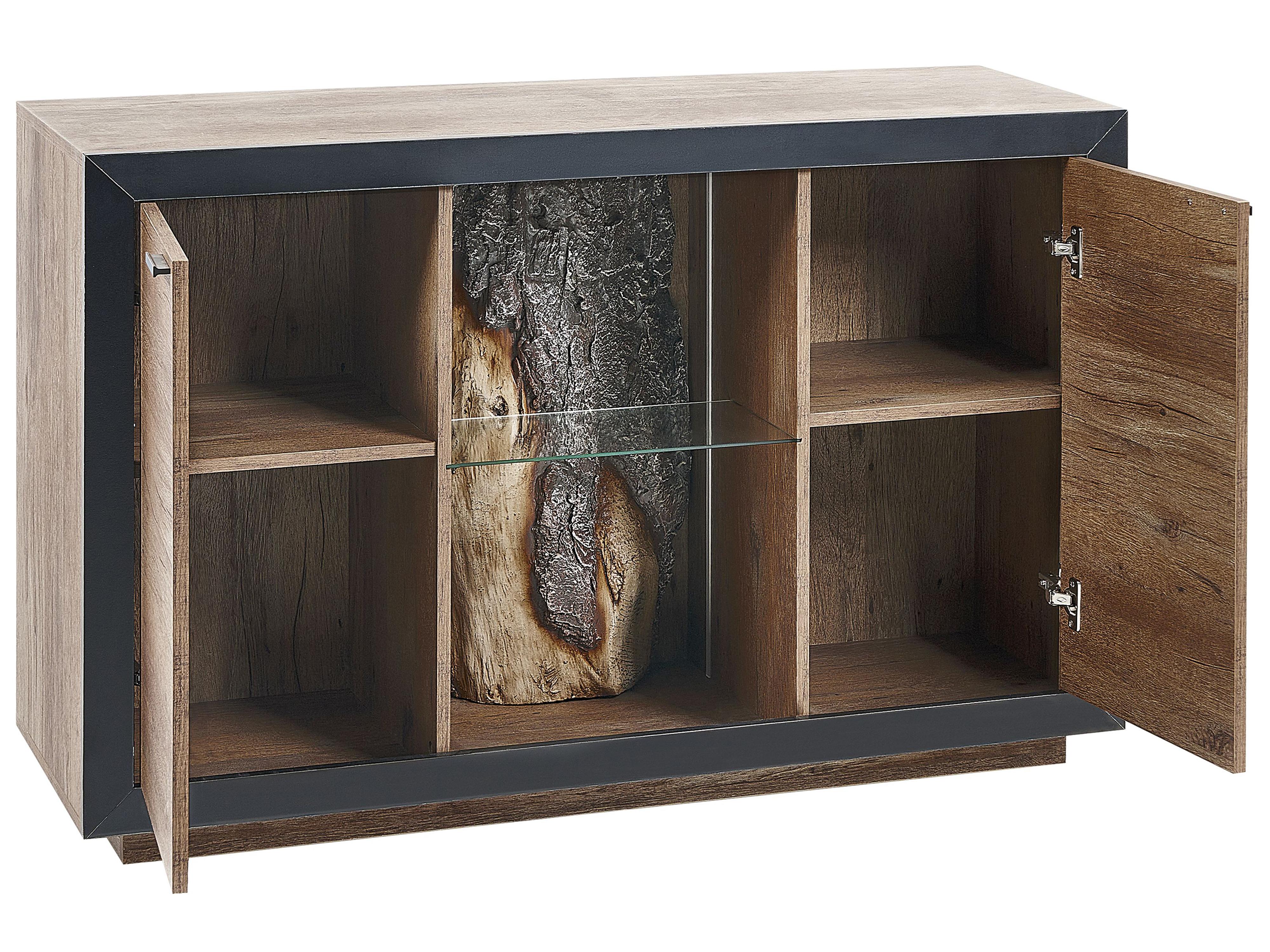 Kast MARANA Bruin/zwart