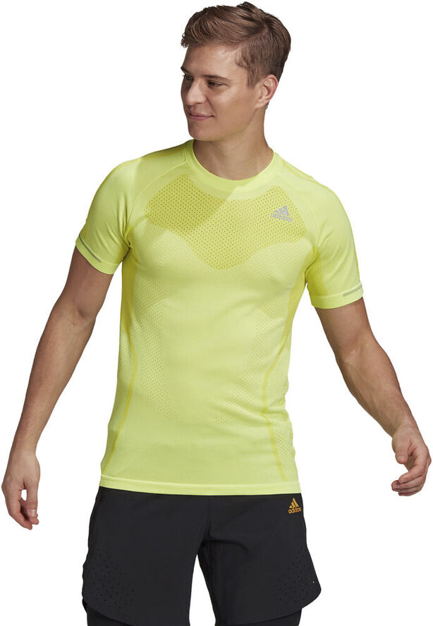 adidas Primeknit T-shirt Gul