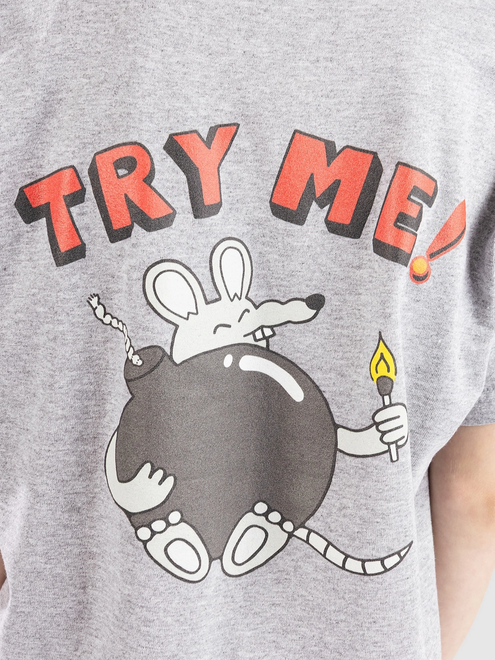 A.LAB Try Me Kids T-Shirt ash