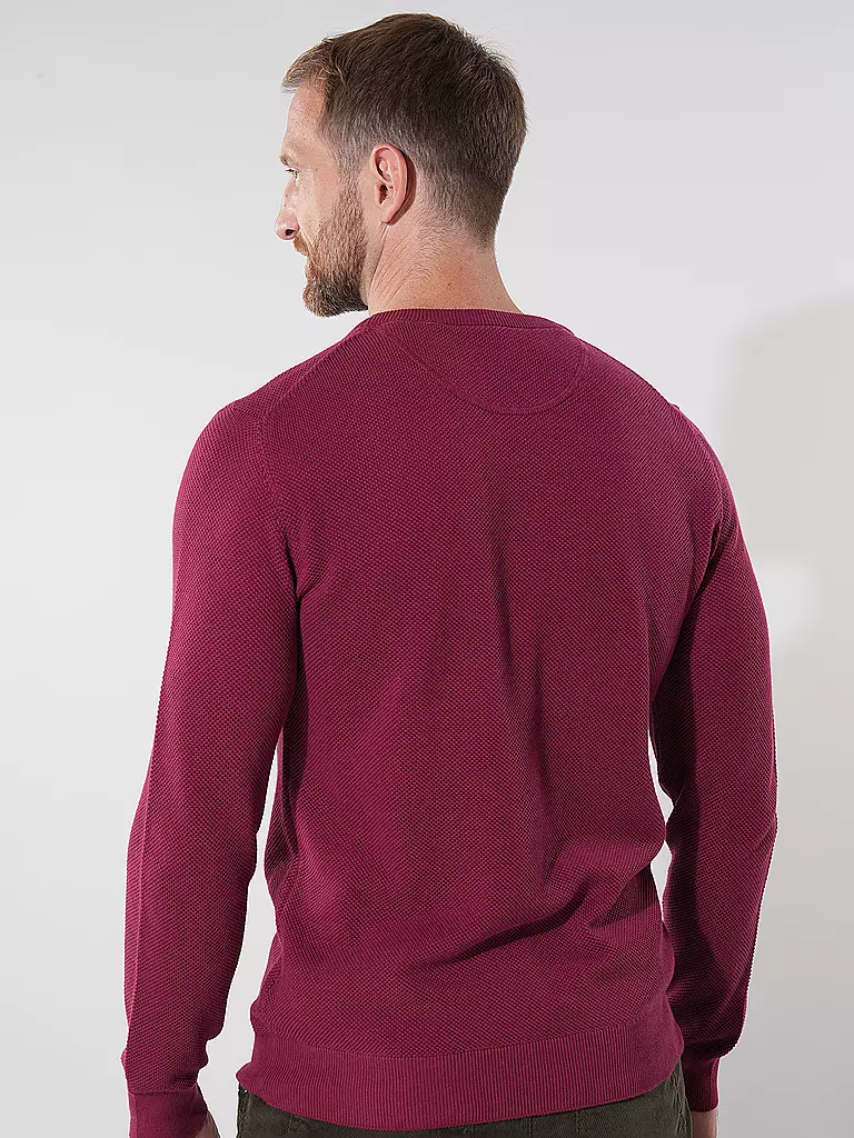 GANT Pullover dunkelrot
