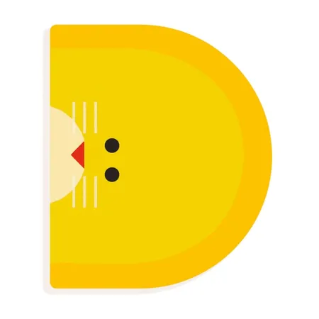 Djeco Holzbuchstabe - D