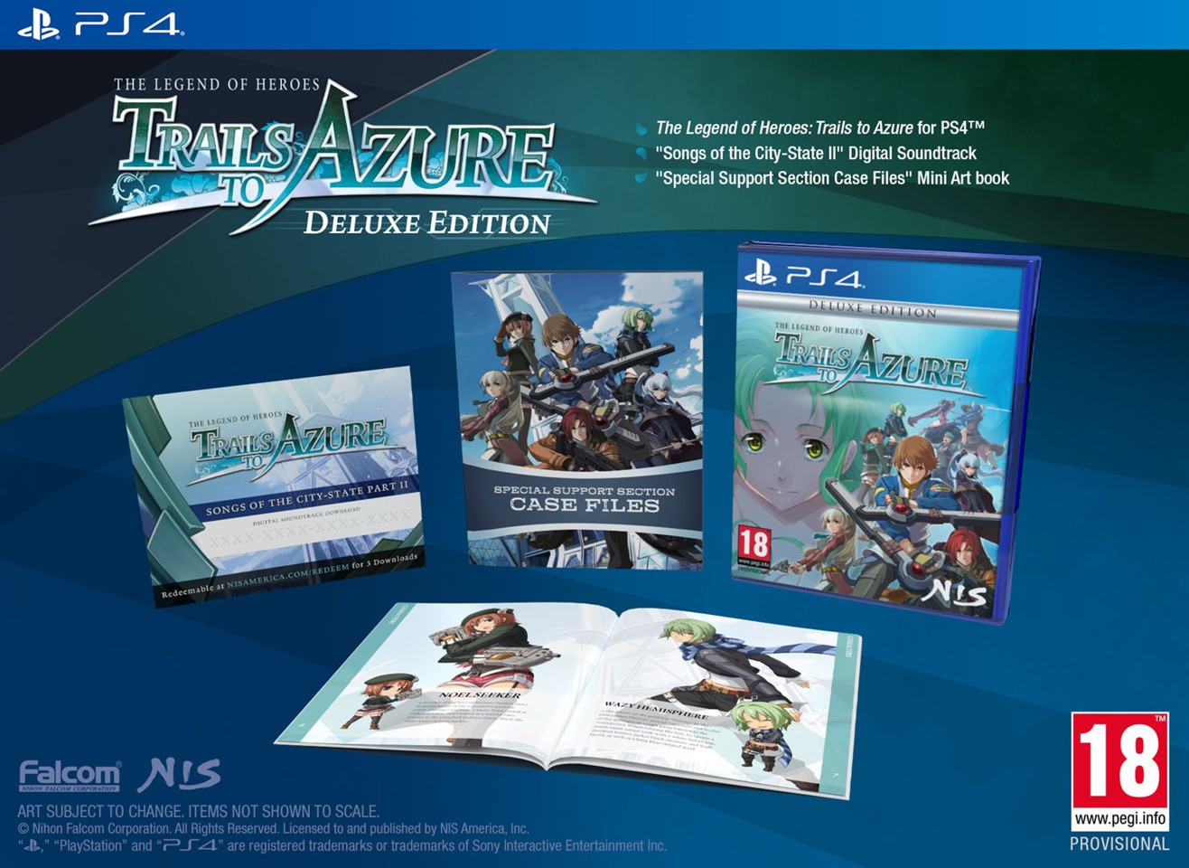 The Legend of Heroes: Trails to Azure - Deluxe Edition- PlayStation 4