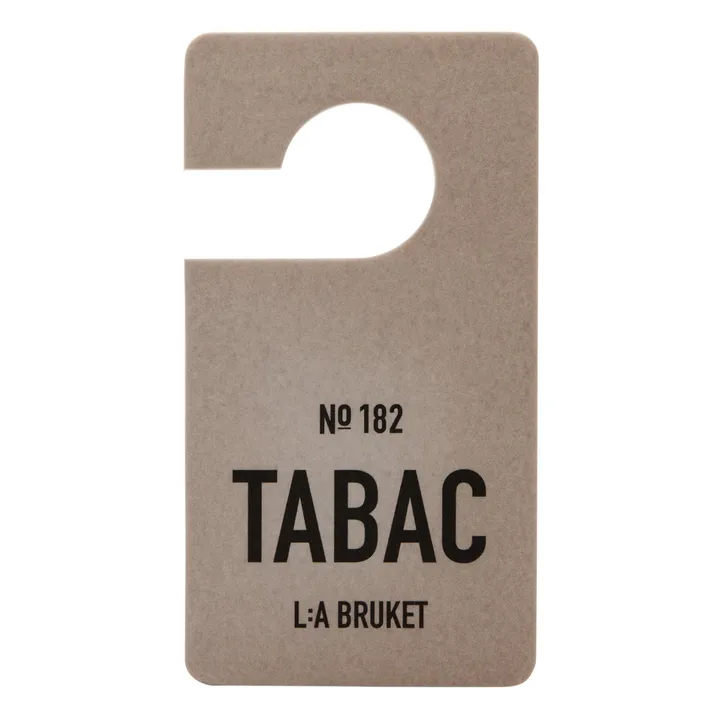 L:A BRUKET Etiquette parfumée Tabac 182