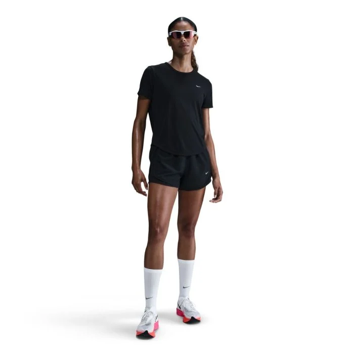 Nike Dame T-shirts Tempo Dri-FIT SS Tee Sort