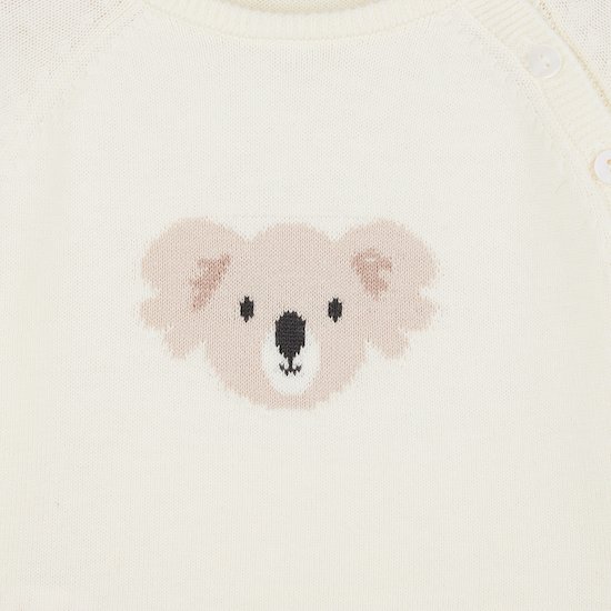 Ensemble tricot Petit Koala   Écru        de               Marèse