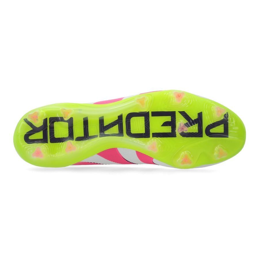 adidas Predator Elite FG Celestial Victory - Blanc/Lucid Pink/Lucid Lemon