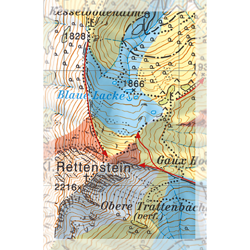 Freeride Map Kitzbühel West - Ski