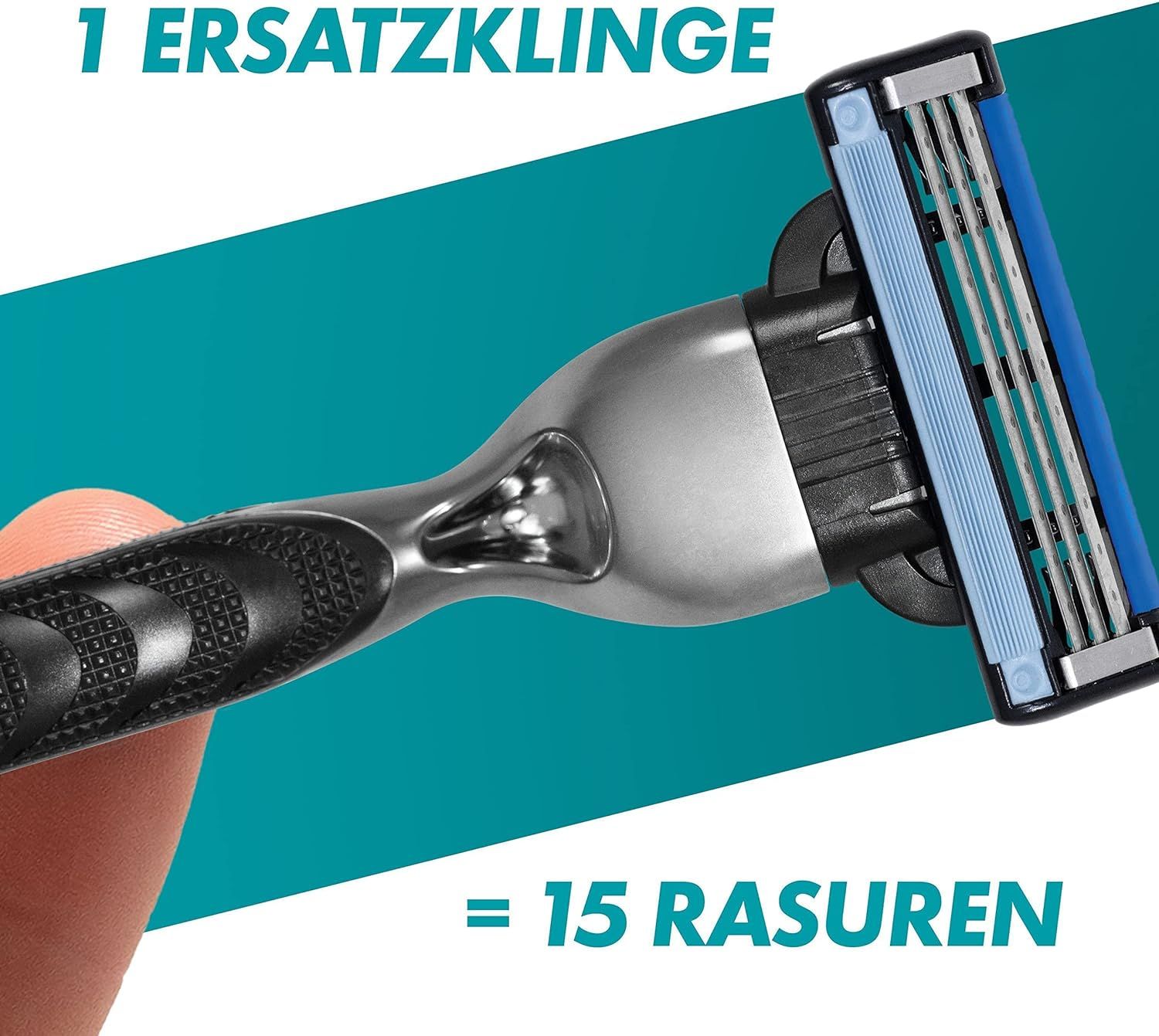 Gillette Mach3 Systemklingen mit Handstück