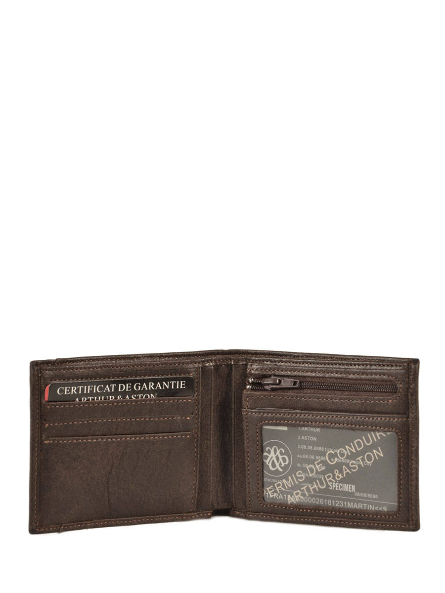 Portefeuille cuir ARTHUR & ASTON