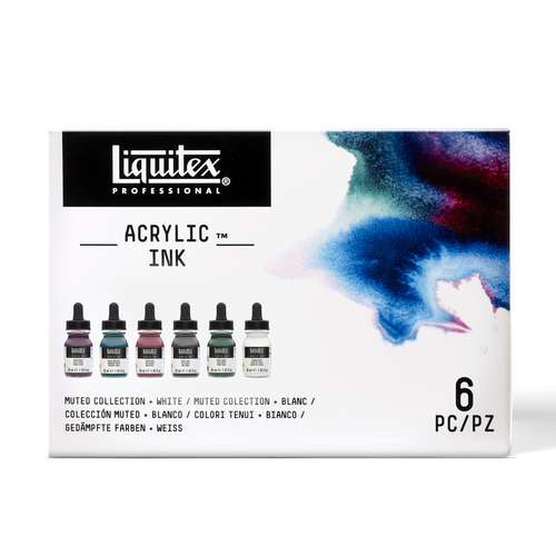 Liquitex® Ink Colour-Sets, 6 x 30 ml